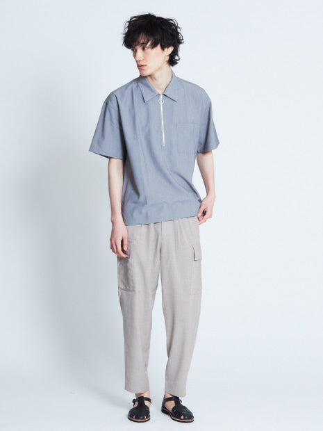 【MYSELF ABAHOUSE】TRストレッチテーパードカーゴパンツ