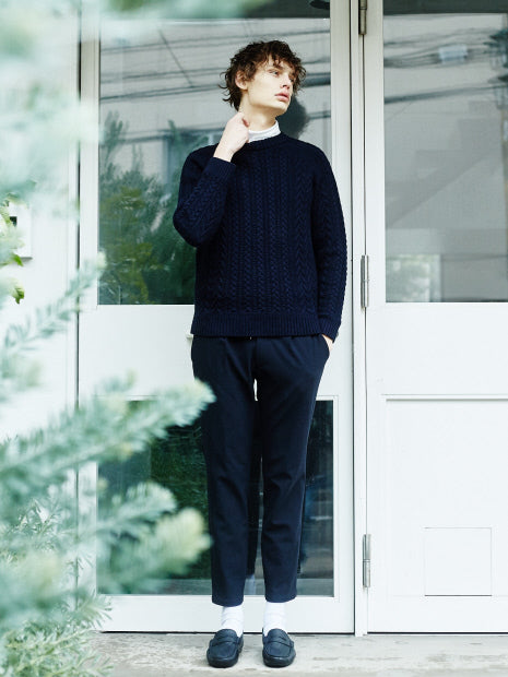 ※LANEROSSI クルーネックニット
