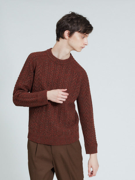 ※LANEROSSI クルーネックニット