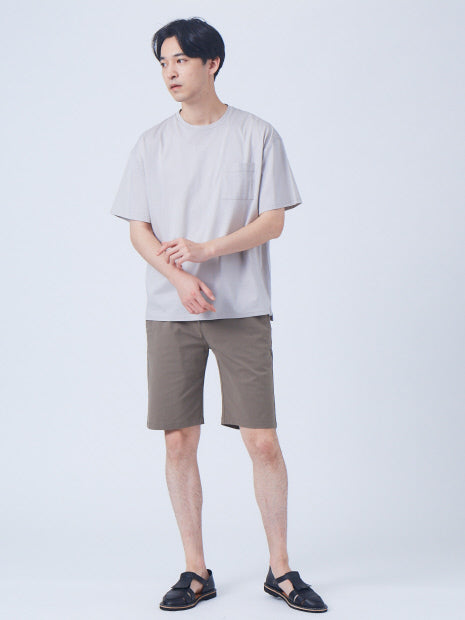 【MYSELF ABAHOUSE】シルケット ルーズ Tシャツ