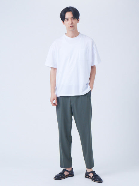 【MYSELF ABAHOUSE】シルケット ルーズ Tシャツ