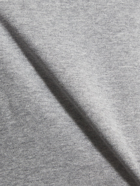 サイドZIP 異素材 七部 Tシャツ
