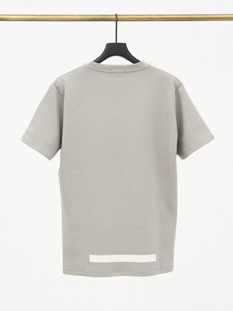 ラインプリント 半袖 ポケットTシャツ