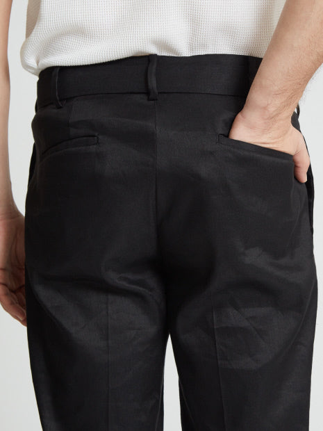 リネンハイパーストレッチパンツ