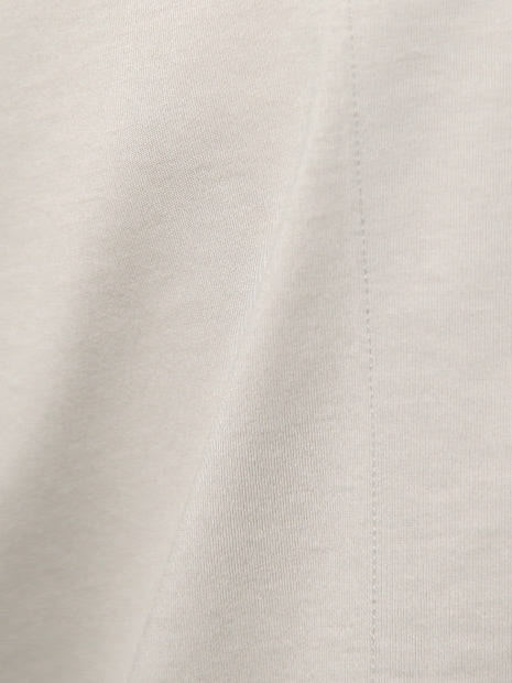 【WEB別注】Wシルケット天竺 半袖 開襟シャツ
