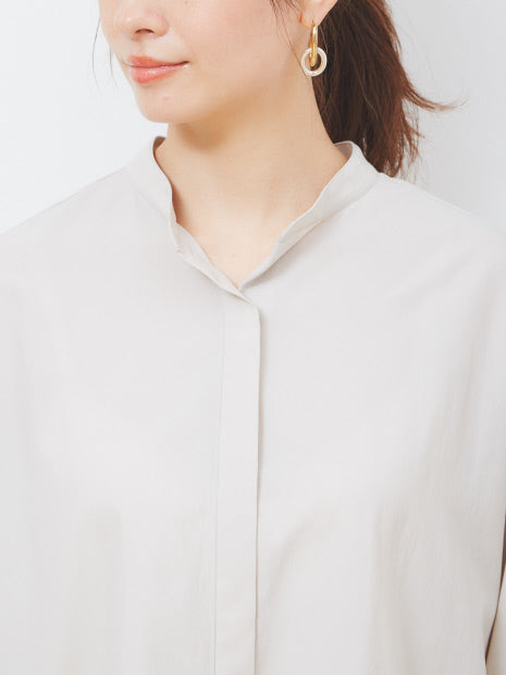 レイヤードヘムシャツ