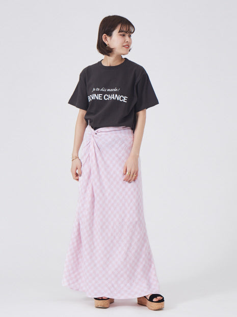 フロント&バックロゴTシャツ