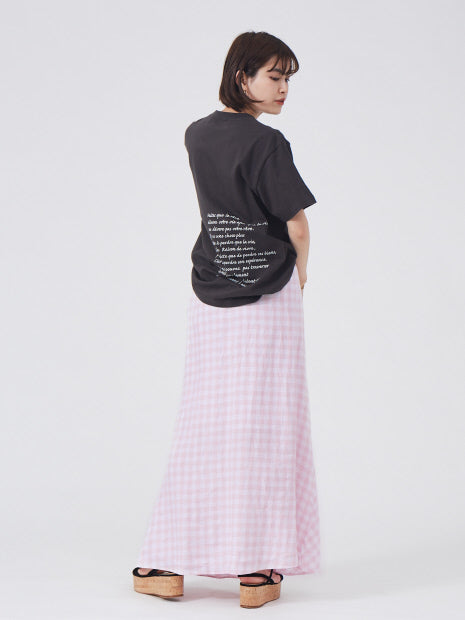 フロント&バックロゴTシャツ
