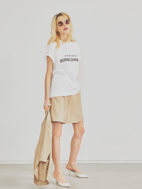 フロント&バックロゴTシャツ