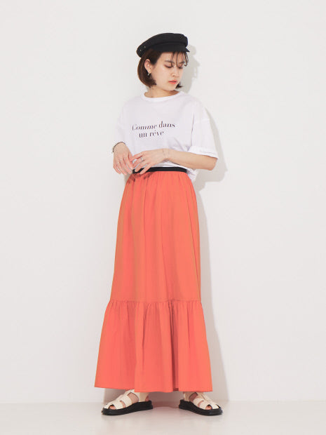 ターンバックロゴTシャツ