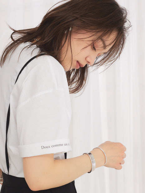 ターンバックロゴTシャツ