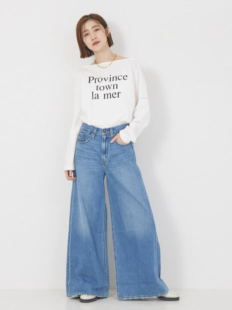 マチ付ボートロゴロンTee