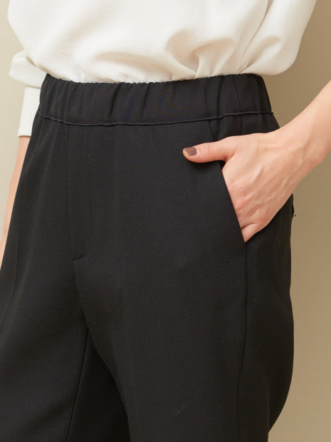 ウールブレンドシガレットパンツ