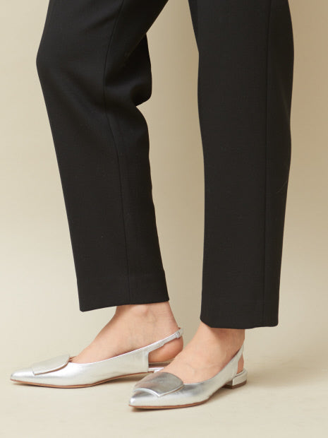 ウールブレンドシガレットパンツ