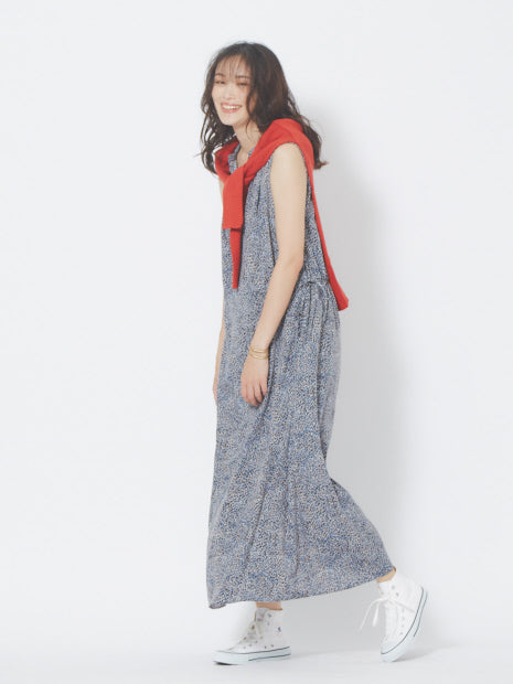《新色ブラック入荷!》ペイント柄2WAYワンピース