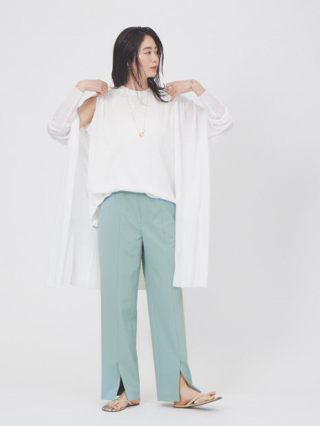 【ライトブルー登場】2WAYストレッチセンターベンツパンツ