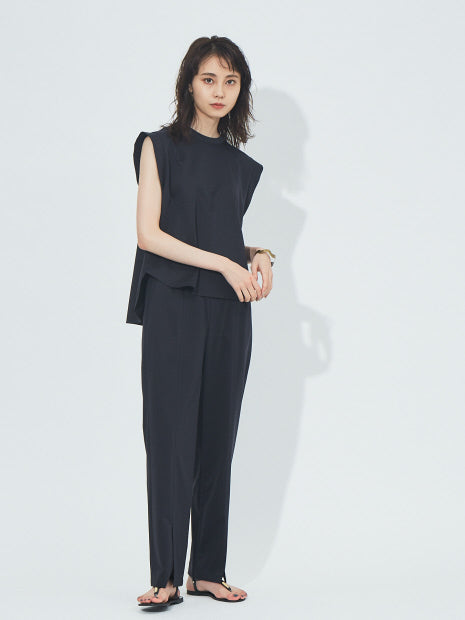 【エディター高橋志津奈 × qualite】 モクロディベンツパンツ【セットアップ対応】