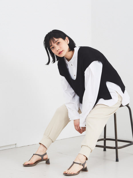 シャツセットニットベスト