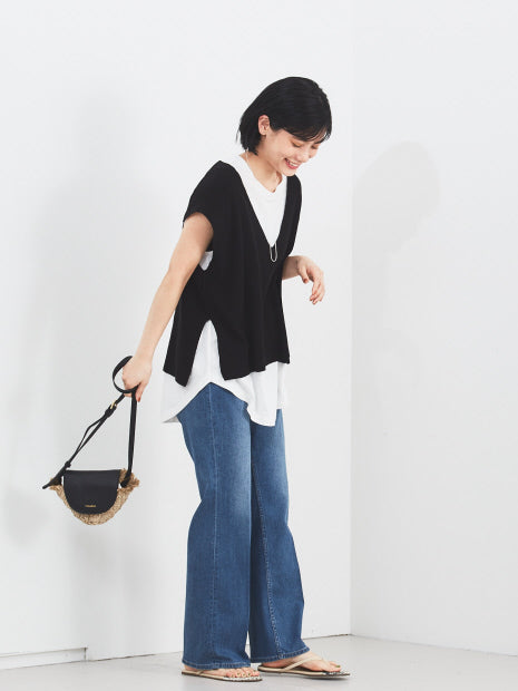 シャツセットニットベスト