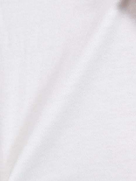 シルケット天竺Vネック ロングTシャツ(ソリッドカラーシリーズ)