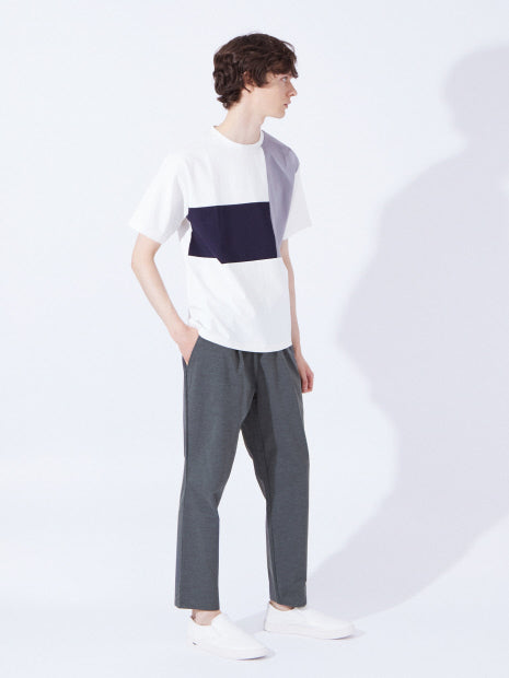 パネル切替 半袖 Tシャツ