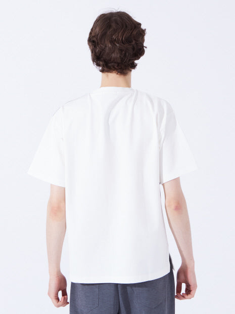 パネル切替 半袖 Tシャツ