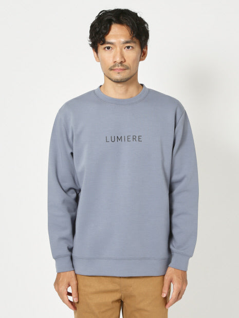【LUMIERE】シルキー ロゴ プルオーバー