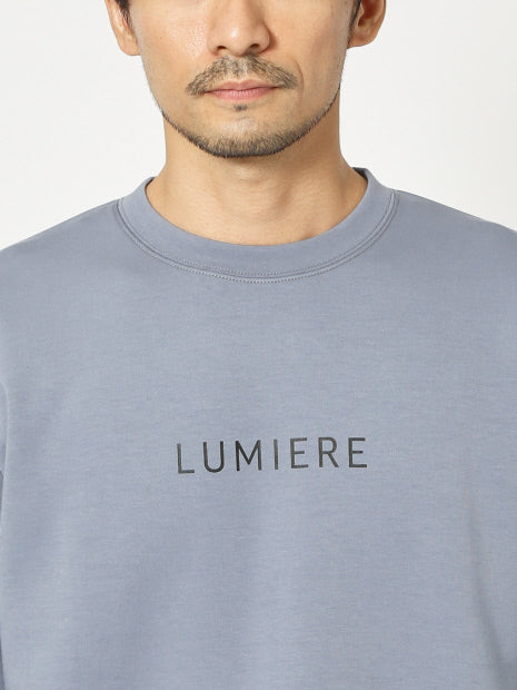 【LUMIERE】シルキー ロゴ プルオーバー