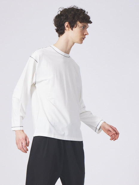 【AH ABAHOUSE】ステッチワーク 長袖Tシャツ / ロンT