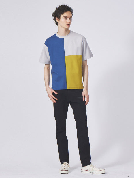 【パネル切替】ポンチ 半袖 Tシャツ