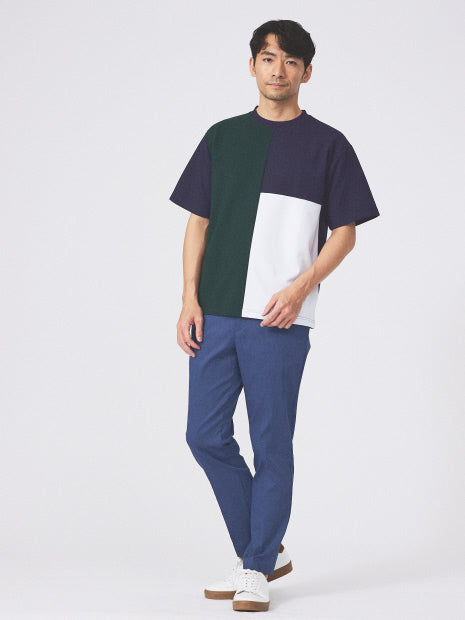 【パネル切替】ポンチ 半袖 Tシャツ