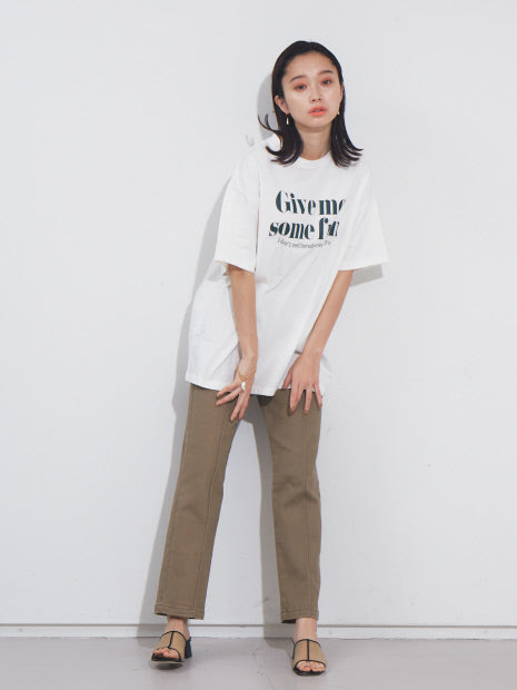 オリジナルロゴプリントTシャツ