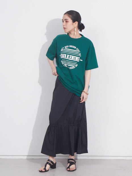 オリジナルロゴプリントTシャツ
