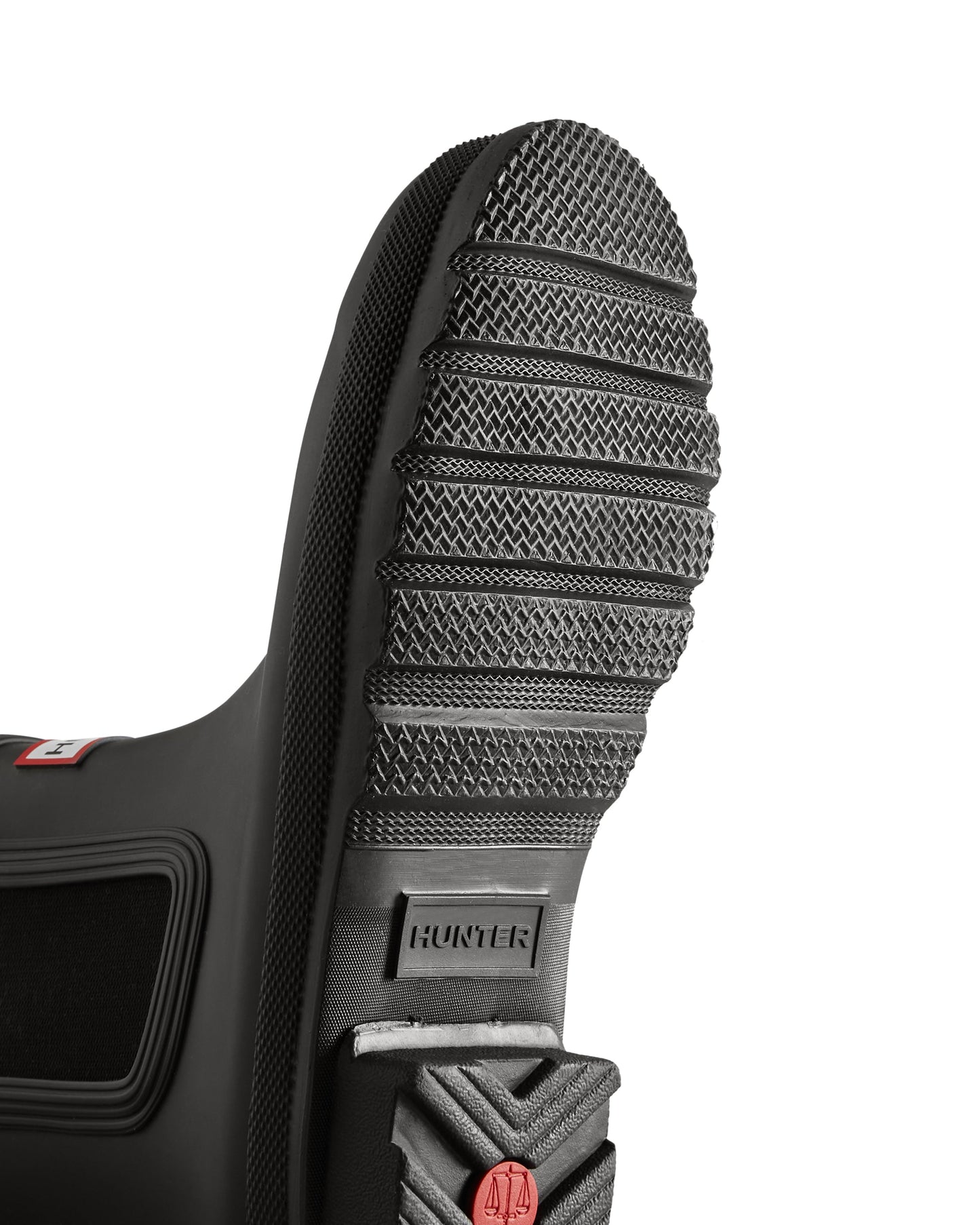 レディース オリジナル チェルシー ハンター トリ カラー ロゴ バックストラップ ブーツ