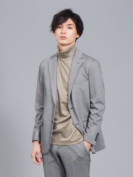 【セットアップ対応/Recency of Mine】 FLEX ハウンドトゥースメッシュジャケット