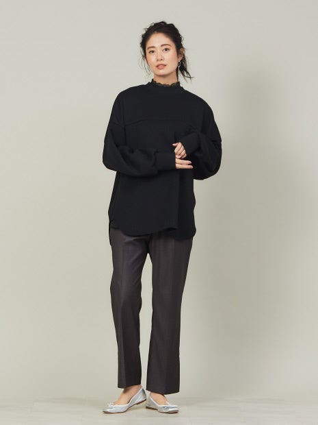 【WEB&一部店舗限定】2WAYフリルカラー楊柳ブラウス