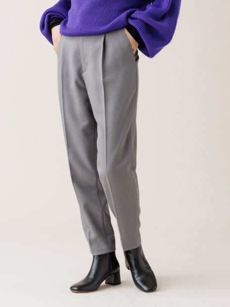 パウダーツイルテーパードパンツ