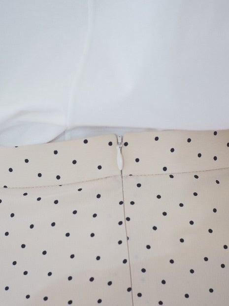 ドットロングスカート