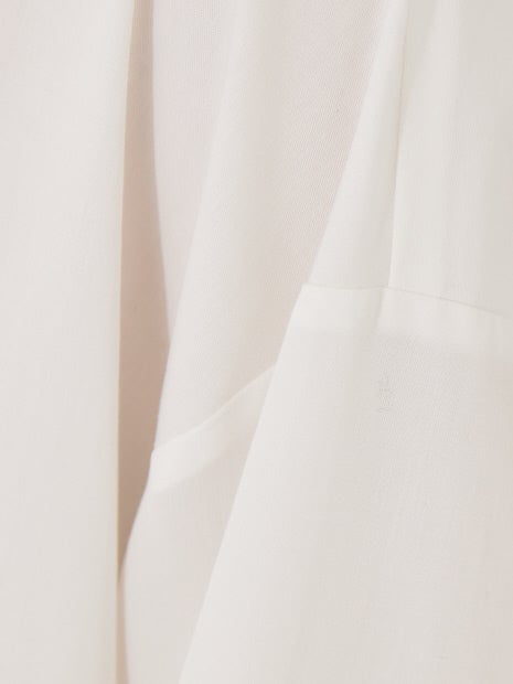 カフススリットシャツワンピース