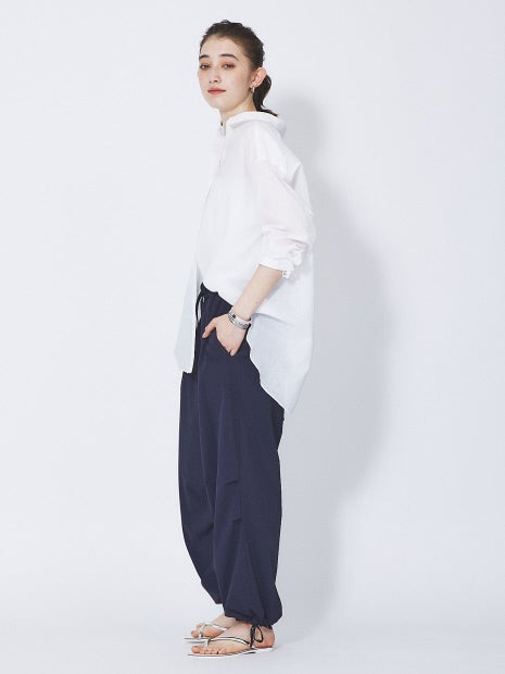 ストレッチライトクロスパラシュートパンツ