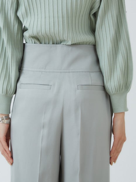 レーヨンハイウエストパンツ