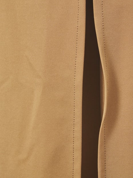 ストレッチボックスプリーツパンツ