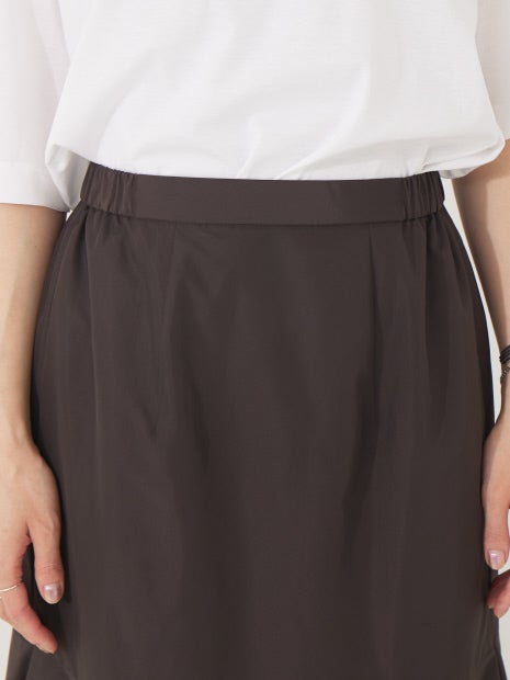 メモリータッサー切り替えマーメイドマキシスカート