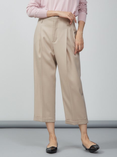 ハイウエストサキソニーパンツ