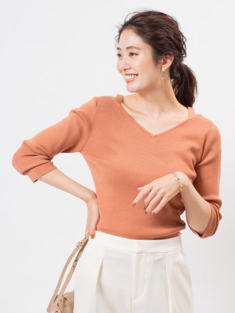 肩ひもニットプル