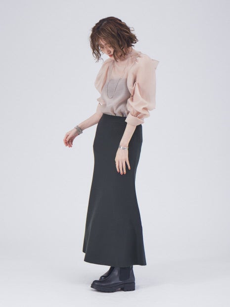 フレアニットスカート