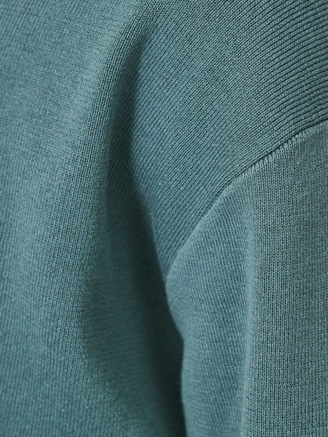 総針 プルオーバー ニット / クルーネックニット