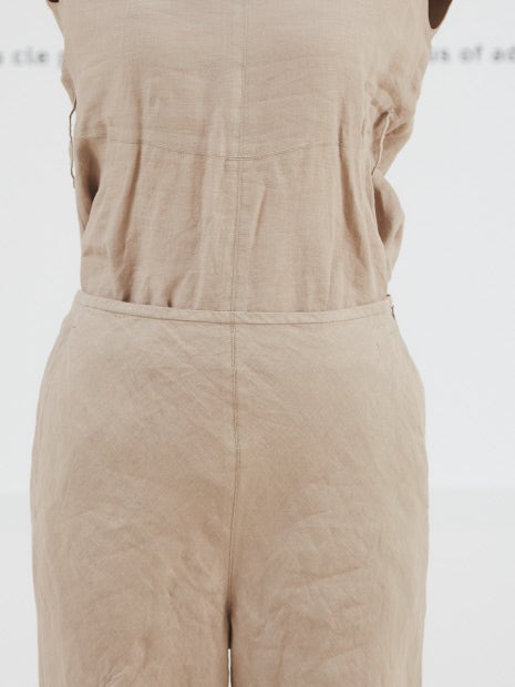 麻製品染パンツ