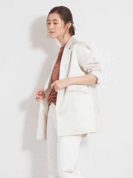 ブライトリネンジャケット