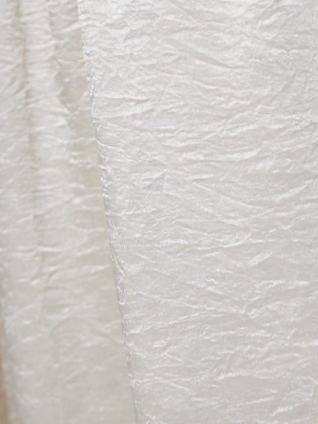 クラッシュサテンドレープパンツ